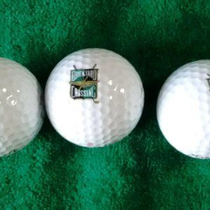 Brickyard Crossing Logo Spalding Top-Flite XL 3 Pack Vintage Golf Balls
